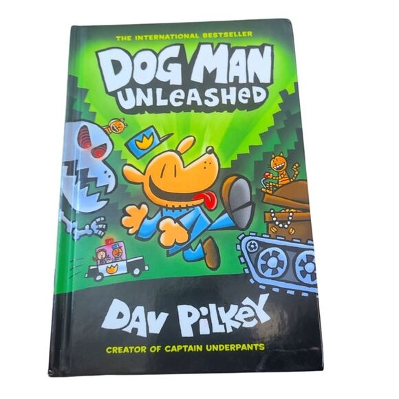 3/$20 DOGMAN UNLEASHED by Dav Pilkey Hardbound NWT - Picture 6 of 7